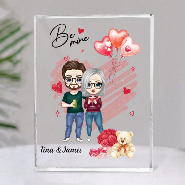 Couple - Be Mine - Personalized Acrylic Plaque For Cheap