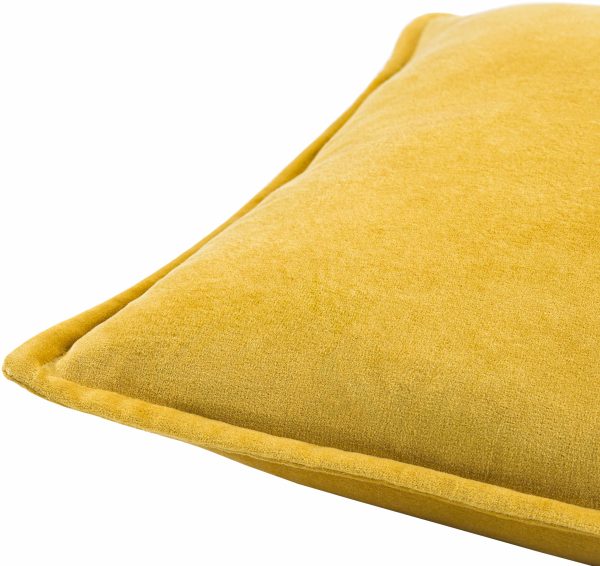 Araban Mustard Square Throw Pillow Online Hot Sale - Image 2