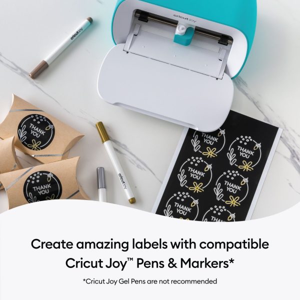 Cricut Joy Smart Label Writable Removable Vinyl, Black For Sale - Image 4
