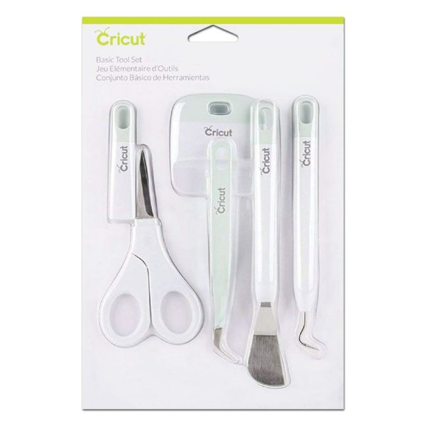 Cricut Tools Basic Set and 2 Pack Cutting Mats 12 in.x12 in. Guide Bundle For Cheap - Image 2